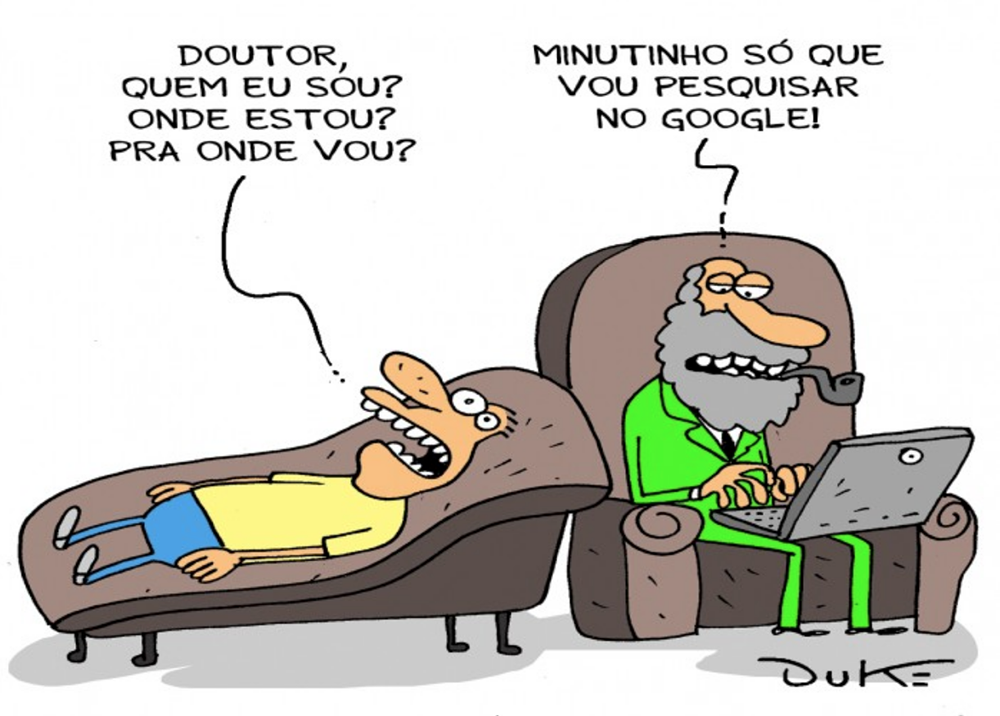 Charge, tirinha e notícia – Cadernos Virtuais